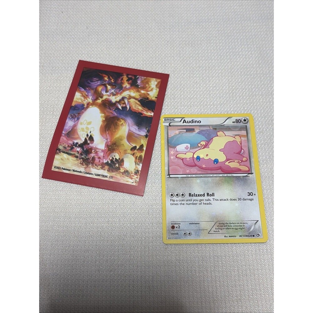 Audino RC17/RC25 Legendary Treasures: Radiant Collection Holo Pokemon Card NM